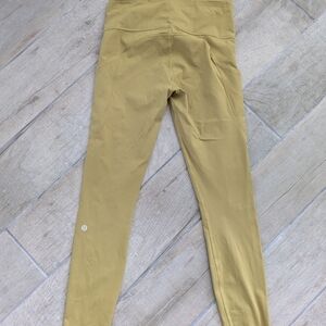 Lululemon Chartreuse Leggings